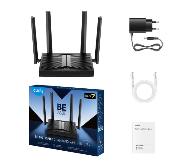 Cudy WR3600 (3600Mb/s a/b/g/n/ac/ax/be) - 1290961 - zdjęcie 3